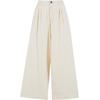 Bequeme Jeans URBAN CLASSICS "Urban Classics Ladies Wide Leg Light Denim Pants", Damen, Gr. 26, Normalgrößen, beige (sandweiß), 100% Baumwolle, unifarben, casual, Jeans