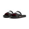Sneaker PUMA "Formula 1 Leadcat 2.0 Logo Slides Erwachsene", Gr. 43, schwarz-weiß (schwarz, weiß), Obermaterial: Synthetik; Futter: Textil; Innensohle: Synthetik; Laufsohle: Synthetik, Schuhe