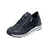 Schnürschuh REMONTE "Remonte Halbschuhe Veloursleder", Damen, Gr. 40, blau (dunkelblau), Veloursleder, casual, Schuhe