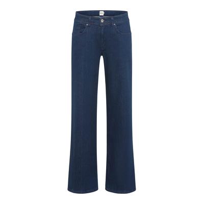 5-Pocket-Jeans BRAX "Style MORGAN", Damen, Gr. 42, Normalgrößen, blau (dunkelblau), 97% Baumwolle, 3% Elasthan, Jeans Image