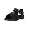 Sandale CLARKS "Orinoco", Damen, Gr. 38, schwarz, Leder, Schuhe, mit gepolstertem Fußbett