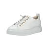Sneaker PAUL GREEN "Paul Green Sneaker Glattleder", Damen, Gr. 38,5, weiß, Glattleder, casual, Schuhe