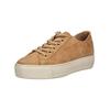 Sneaker PAUL GREEN "Paul Green Sneaker Nubukleder", Damen, Gr. 40, braun (mittelbraun), Nubukleder, casual, Schuhe