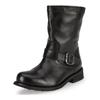 Stiefelette FELMINI "Felmini Stiefelette Leder", Damen, Gr. 40, schwarz, Leder, casual, Schuhe