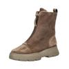 Stiefelette PAUL GREEN "Paul Green Stiefelette Veloursleder", Damen, Gr. 38, braun, Veloursleder, casual, Schuhe