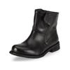 Stiefelette FELMINI "Felmini Stiefelette Leder", Damen, Gr. 40, schwarz, Leder, casual, Schuhe