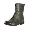 Schnürstiefelette FELMINI "Felmini Stiefelette Leder", Damen, Gr. 40, grün, Leder, casual, Schuhe