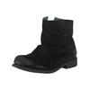 Stiefelette FELMINI "Felmini Stiefelette Veloursleder", Damen, Gr. 40, schwarz, Veloursleder, casual, Schuhe