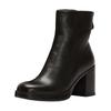 Stiefelette FELMINI "Felmini Stiefelette Leder", Damen, Gr. 36, schwarz, Leder, casual, Schuhe