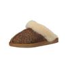 Hausschuh SHEPHERD "Shepherd Hausschuhe Leder", Damen, Gr. 40, braun (kastanie), Leder, casual, Schuhe