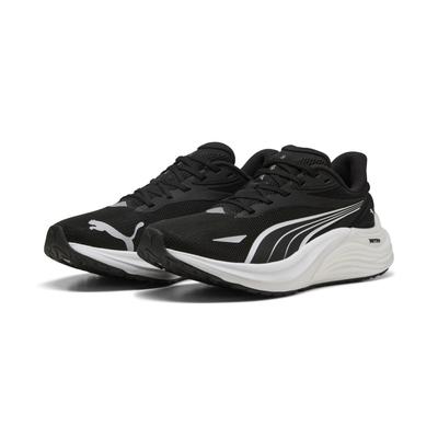 Sneaker PUMA "Electrify NITRO™ 4 Laufschuhe Jugendliche", Kinder, Gr. 37.5, schwarz-weiß (schwarz, weiß), Obermaterial: Textil, Synthetik; Futter: Textil; Innensohle: Textil; Laufsohle: Synthetik, Schuhe Image