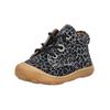 Lauflernschuh PEPINO "Pepino Halbschuhe Leder", Kinder, Gr. 24, grau (carbon), Leder, casual, Schuhe
