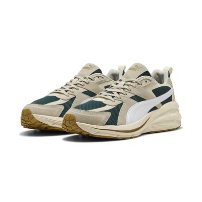Sneaker PUMA "Hypnotic Sneakers Erwachsene", Gr. 38, grün terrain weiß desert dust beige, Obermaterial:, Leder; Futter: Textil; Innensohle: Textil; Laufsohle: Gummi, Schuhe Image