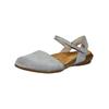 Ballerina EL NATURALISTA "El Naturalista Ballerinas Nubukleder", Damen, Gr. 40, blau (denim), Nubukleder, casual, Schuhe