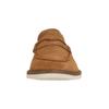 Slipper CLARKS "Atticus", Herren, Gr. 42, braun, Leder, casual, Schuhe, mit komfortabler Polsterung