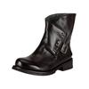 Stiefelette FELMINI "Felmini Stiefelette Leder", Damen, Gr. 42, schwarz, Leder, casual, Schuhe