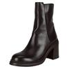 Stiefelette FELMINI "Felmini Stiefelette Leder", Damen, Gr. 40, schwarz, Leder, casual, Schuhe