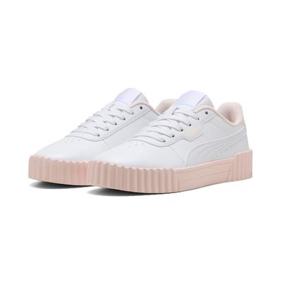 Sneaker PUMA "CARINA 3.0 CUTIE JR", Gr. 37,5, puma weiß, jasmine flower, sportlich, Schuhe Image