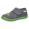 Hausschuh LICO "Hausschuh Cookie Boy", Gr. 22, grau, Synthetik, Schuhe