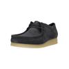 Mokassin CLARKS "Wallabee Evo", Herren, Gr. 42, blau, casual, Schuhe, mit simpler und vielseitiger Optik