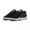 Sneaker PUMA "PUMA Tifosi Lux Sneakers Erwachsene", Gr. 38, schwarz warm weiß gum beige, Obermaterial: Synthetik, Kuhleder; Futter: Textil, Synthetik; Innensohle: Textil; Laufsohle: Gummi, Schuhe