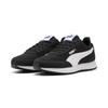 Sneaker PUMA "R78 LIGHTWIND", Gr. 38,5, schwarz-weiß (puma schwarz, puma weiß), Textil, sportlich, Schuhe