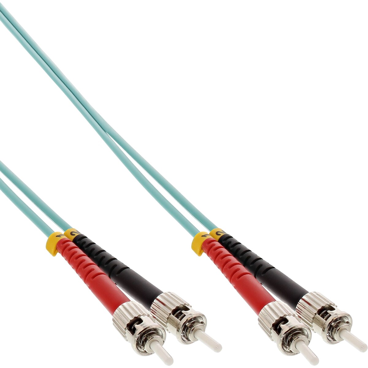 InLine® LWL Duplex Kabel, ST/ST, 50/125µm, OM3, 3m Image