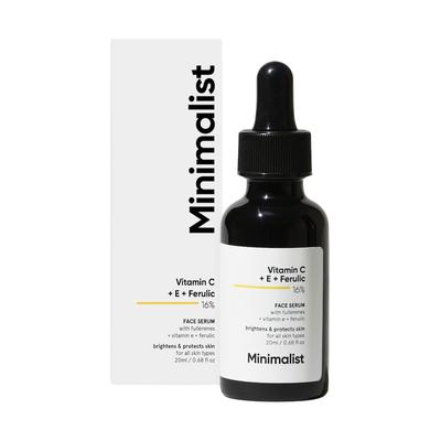 Minimalist Vitamin C + E Ferulic 16% Face Serum 20 ml Image