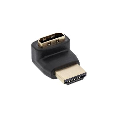 InLine® HDMI Adapter, Stecker / Buchse, gewinkelt oben, vergoldete Kontakte 4K2K Image