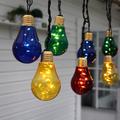 Star Trading - Guirlande lumineuse Glow, 10 ampoules, multicolore, led, blanc chaud, intérieur,