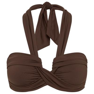 Seafolly - Women's Collective Halter Bandeau - Bikini-Top Gr 36 weiß Image