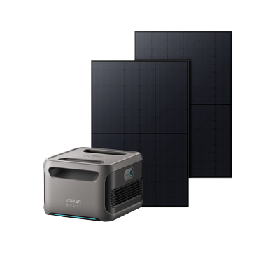 Anker SOLIX BP3800 Expansion Battery + 2Ã— 410W Rigid Solar Panels