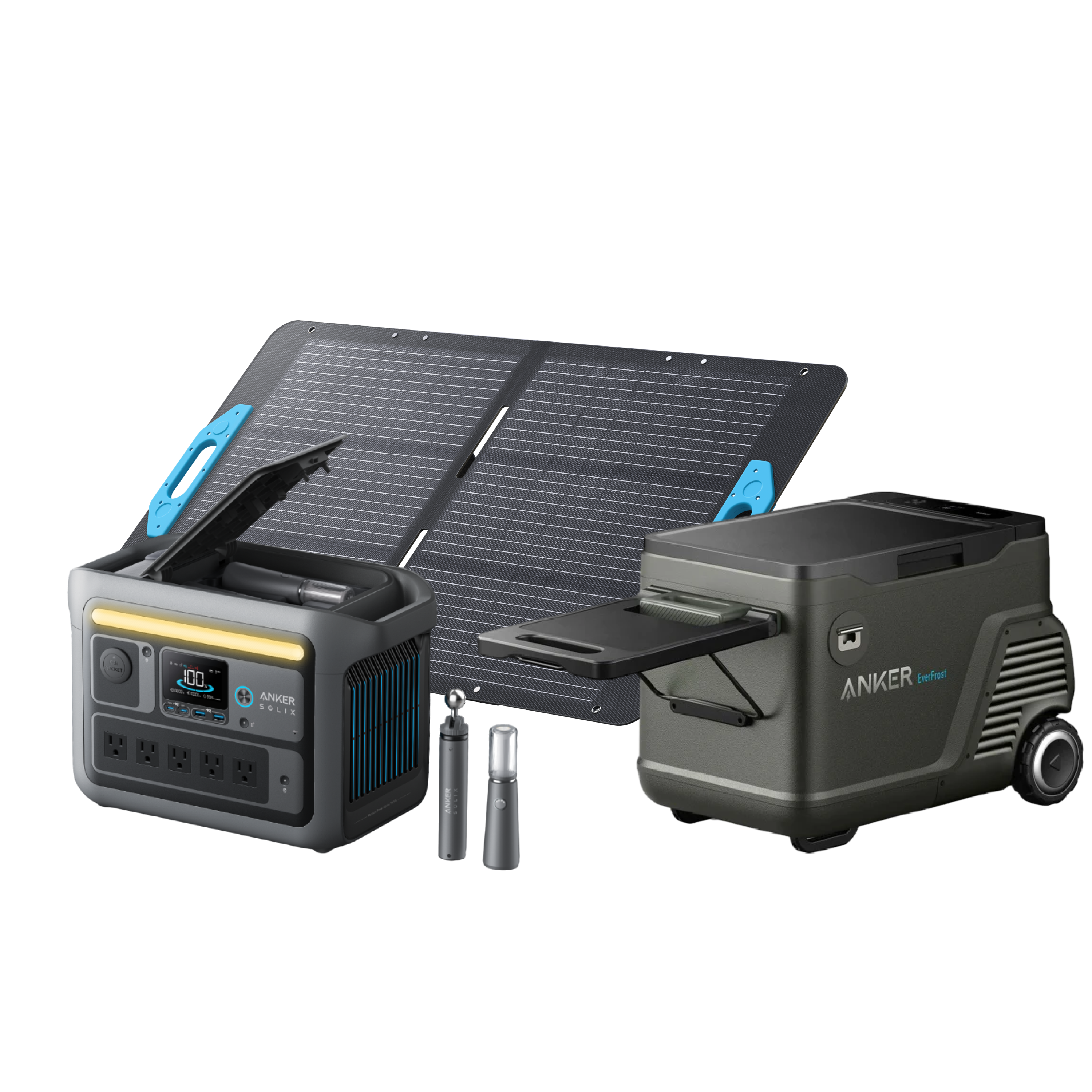 Anker EverFrost 40 + Anker SOLIX C800 Plus + Anker 625 Solar Panel (100W)