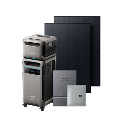 Anker SOLIX F3800 Plus + Expansion Battery + Smart Home Power Kit + 2Ã— 410W Rigid Solar Panel