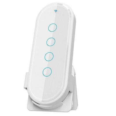 Smart Home Neue 433mhz 4 Schlüssel Ev1527 Codierung Fernbedienung Schalter Rf Sender Wireless Weiß Image