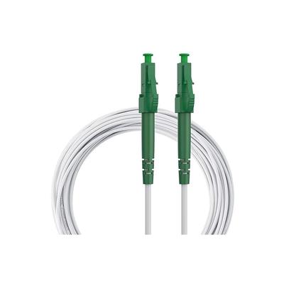 Elfcam - LWL-Kabel lc/apc zu lc/apc – 20m (Weiß), Simplex Singlemode 9/125μm lszh Patchkabel Image