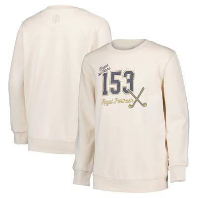 The 153rd Open Royal Portrush Varsity Crew Sweat - Kinder Image