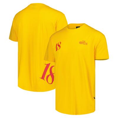 The Open Pin-Flagge T-Shirt - Gelb Image