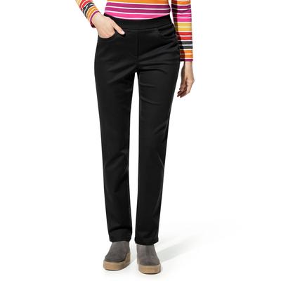 Walbusch Damen Thermo-Bügelfrei Cotton-Hose Schwarz Image