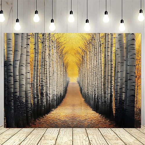 Herbst Herbst Landschaft Wandteppich Foto Hintergrund Wand Kunst große Wandteppich Wandbild Dekor Fotografie Hintergrund Decke Vorhang Haus Schlafzimmer Wohnzimmer Dekoration Image