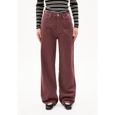 ENIJAA - Frauen Regular Fit Jeans - lila (Größe: 28/30) Image