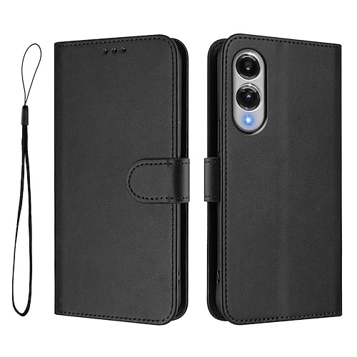 Handy Hülle Handyhüllen Für Samsung Galaxy S26 Ultra Plus S25 S25 Edge S24 S23 Ultra Plus S24 FE S22 Plus Ultra A16 A55 5G A35 5G Brieftaschenhülle Mit Ständer Vollschutz Mit Handgelenkschlaufe Retro Image