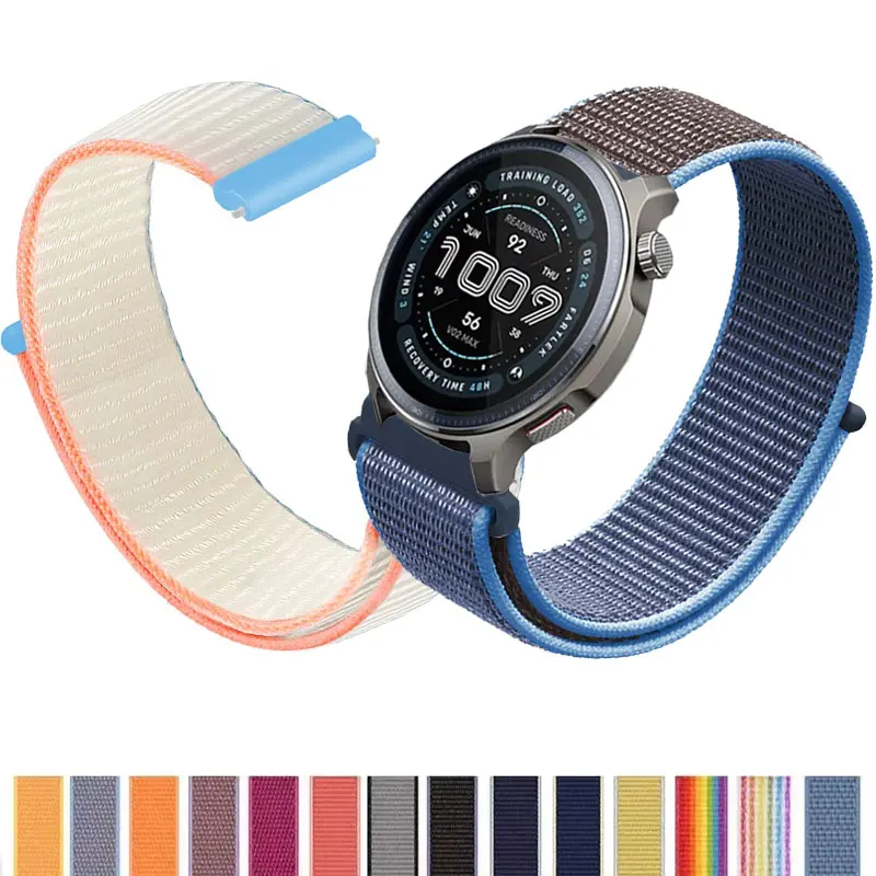 22mm Nylon Schleife Strap Für Amazfit BALANCE 2 Band Armband Für Huami Amazfit BALANCE 1/2 Smartwatch Zubehör Sport armband Image
