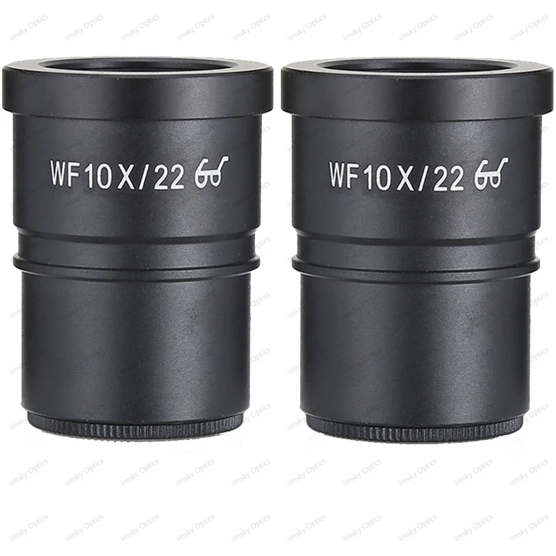 1PC 2PCS High Point WF10X/22mm 10X Weitfeld Okular Optische Glas Objektiv 30MM interface Trinokular Binokular Stereo Mikroskop Image