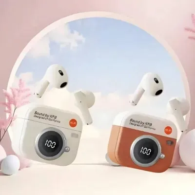 Drahtlose Bluetooth Kopfhörer Stereo Kopfhörer In-Ear HiFi Ohrhörer Hände Frei Headset Wasserdichte Ohrhörer Sport Ohrhörer Für Telefon Image