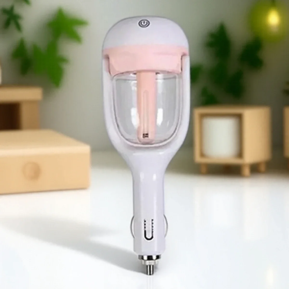 Mini Luftreiniger Diffusor Nebel Maker Fogger für Auto Lufterfrischer Luftbefeuchter Auto Innen Aroma Ätherisches Öl Image