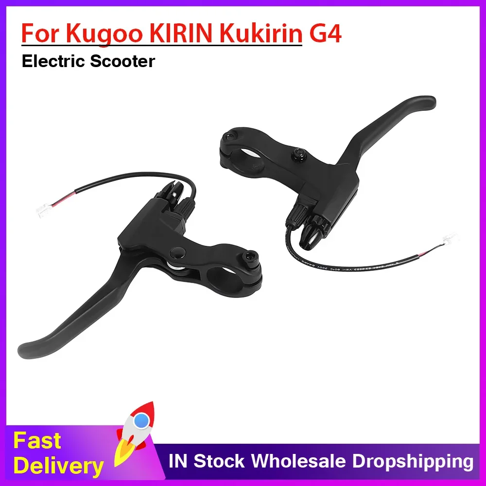 Links Rechts Bremsstangengriff für KUGOO Kukirin G4 Elektroroller Bremshebel Scheibenbremsgriff Ersatzzubehör Image