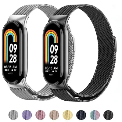 Milanese Band For xiaomi Mi Band 10 9 Strap global version accessories smartwatch bracelet wristband miband 9 8 NFC Replacement