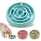 1PC Haustier Katze Katze Hund Slow Food Schüssel Nicht-Slip Slow Food Fütterung Hundefutter Schüssel Pet Liefert