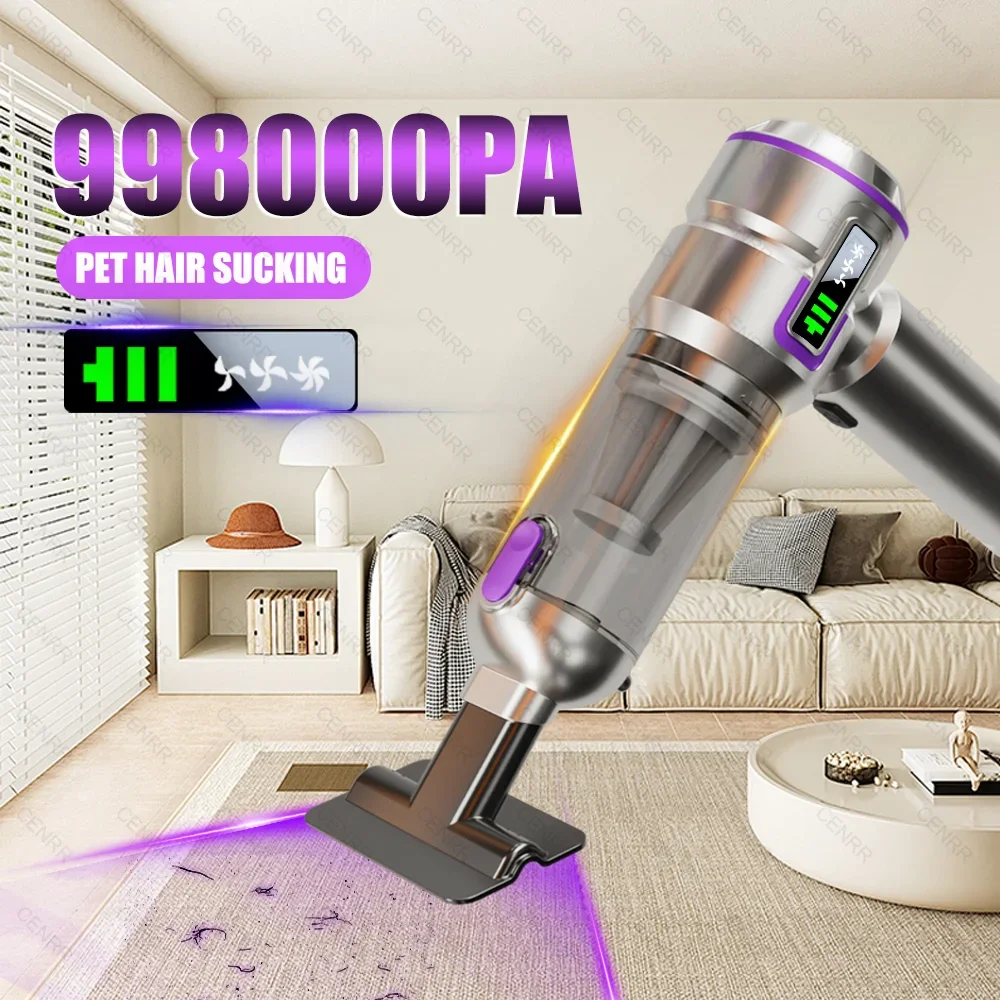 998000PA Neue Auto Staubsauger Cordless Tragbare Leistungsstarke Mini Auto Staubsauger für Hause Handheld Gebläse Auto Reiniger Image